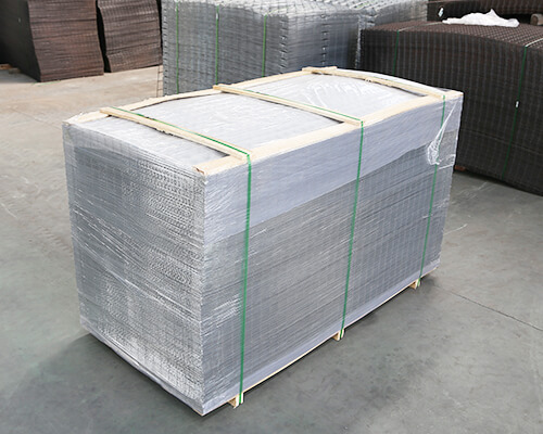 welded wire mesh panel packing