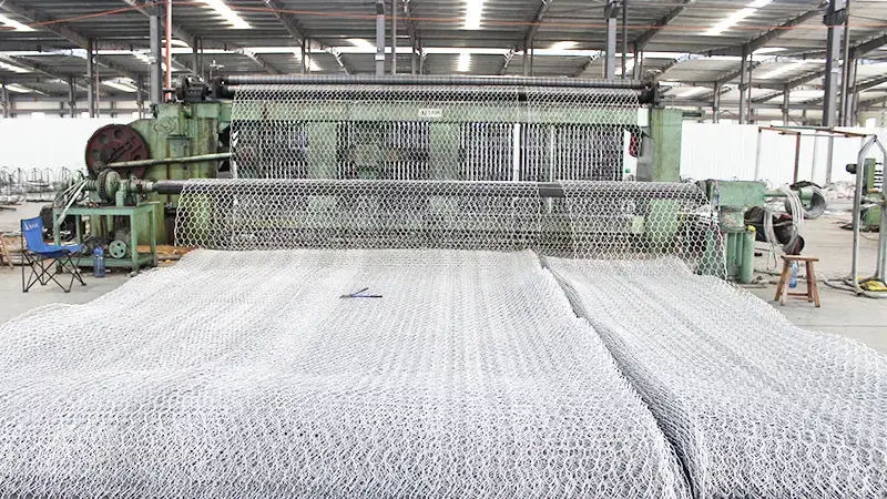 Maille métallique hexagonale Fabricant de grillage en gros - Shengsen