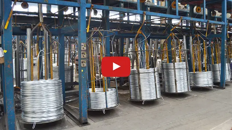 Galvanized Wire Production Video