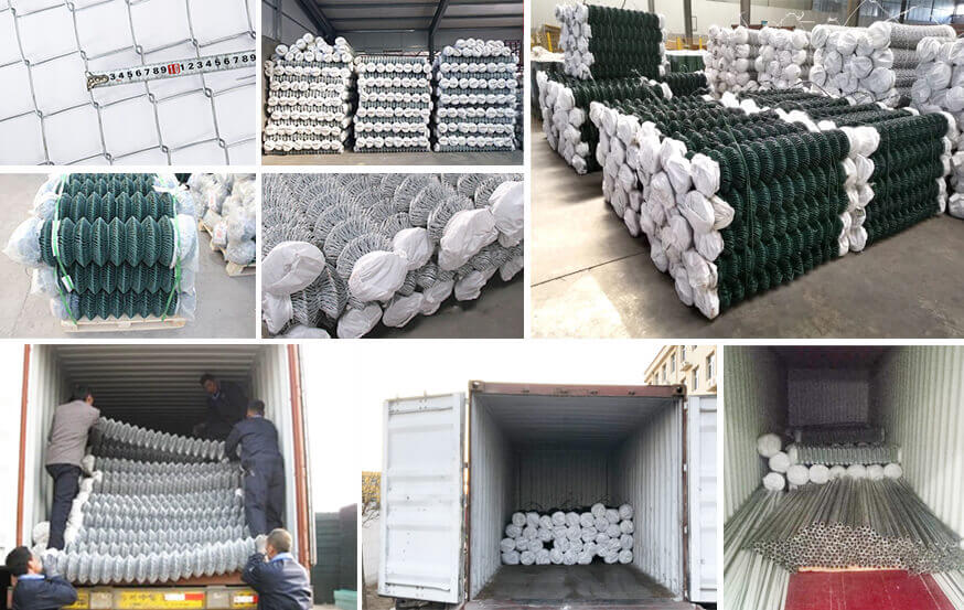 PVC Coated Chain Link Fence Packaging