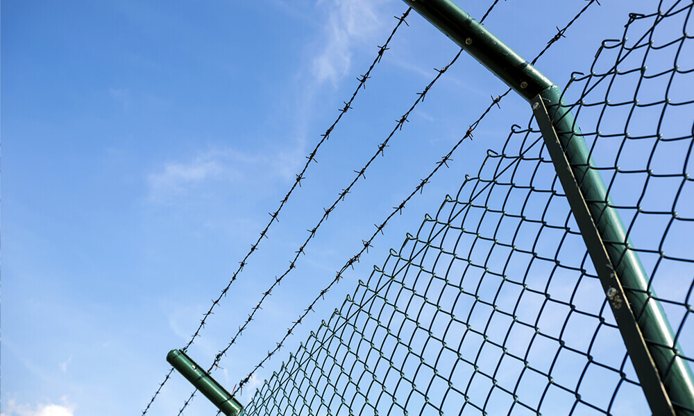 PVC Coated Chain Link Fence Solution Shengsen Metal