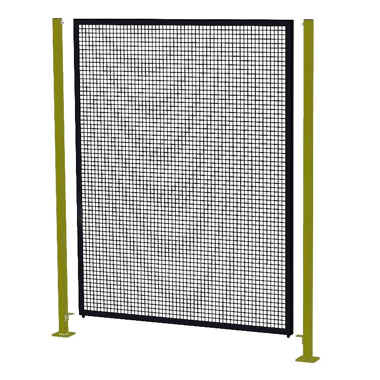 Warehouse Fence Wire Partition Panel Security Fence