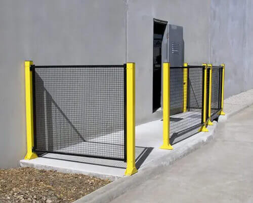 warehouse De Fence Security Panels