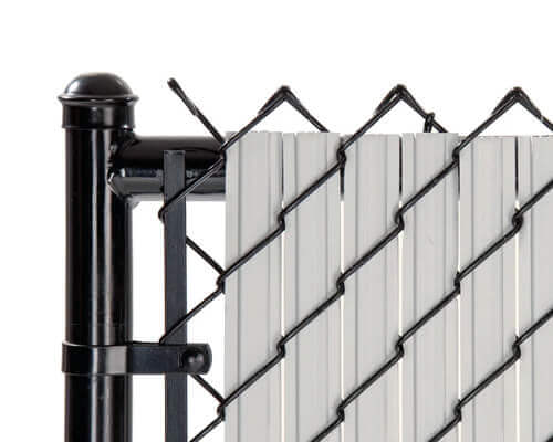 Chain Link Fence Privacy Slats with Fins