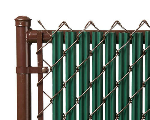 Chain Link Fence Slats Privacy Ridged Style