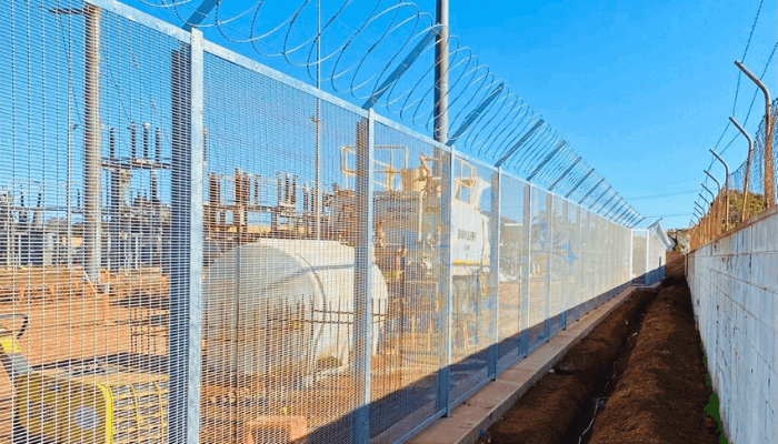 Industrial 358 Anti Climb Fence Protection
