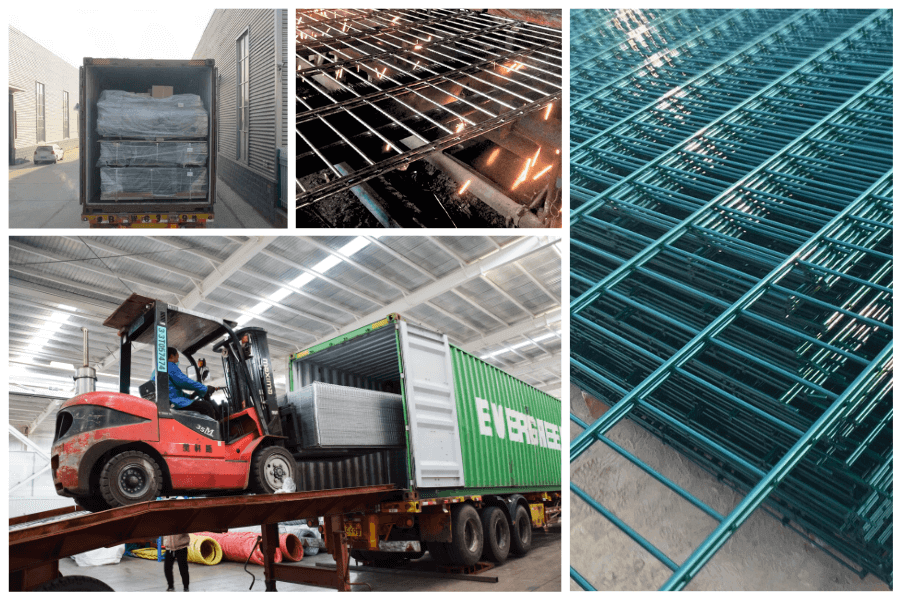 Double Wire Fence Delivery Double Wire Fence Delivery