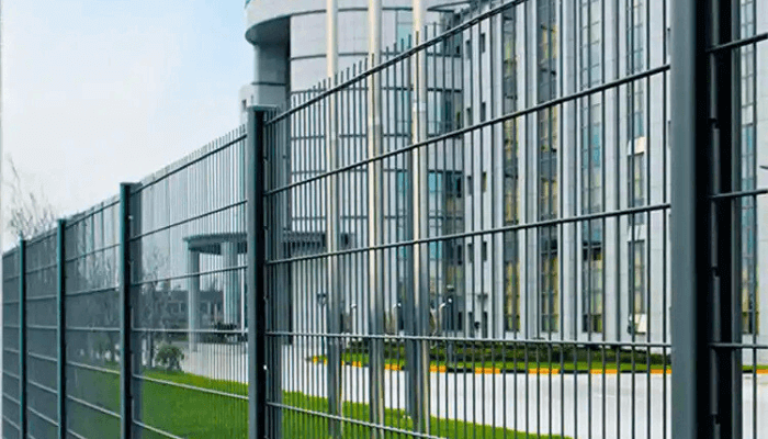 Double Wire Fence For Property Protection