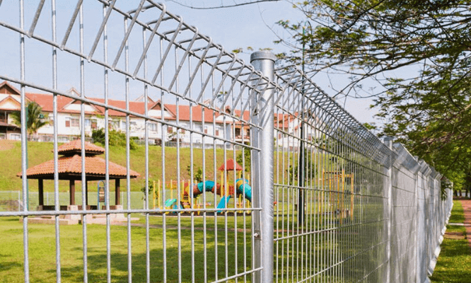 Galfan Coated Roll Top Fence BRC Fence