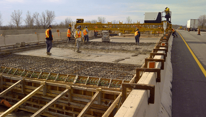 Concrete BRC Welded Wire Mesh Roll in Bridge Construction