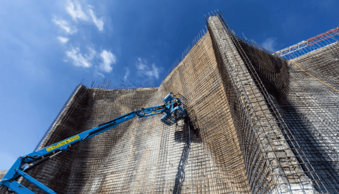 Reinforced BRC Roll Wall Construction