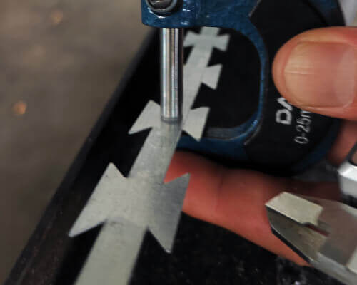 Razor Wire Check In Production