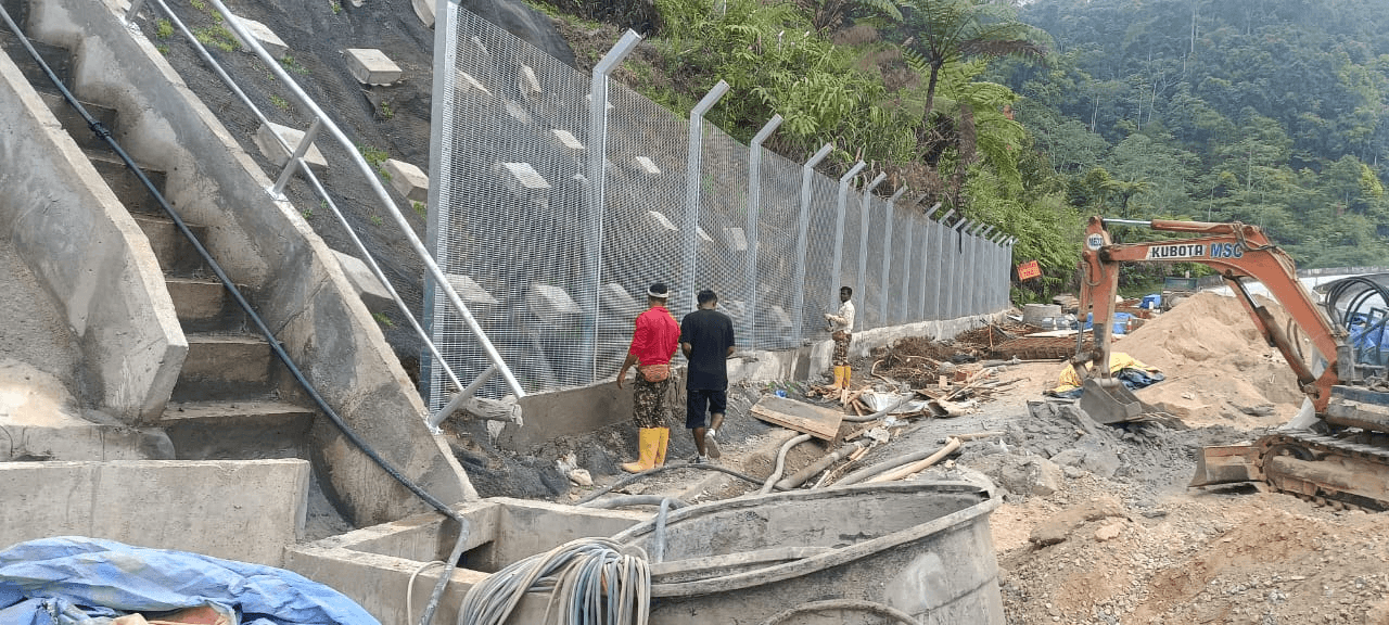 358 Anti-Climb Security Fence Installation – Malaysia
